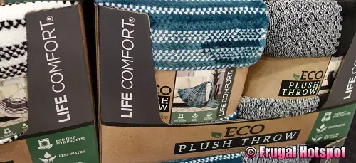 Life Comfort Eco Plush Throw at Costco | Item 3400092