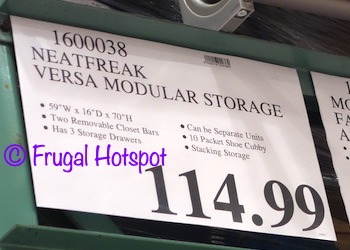 Neatfreak Versa System Modular Freestanding Storage | Costco Price