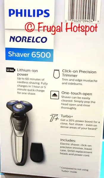 Norelco Shaver 6500 Philips | Costco