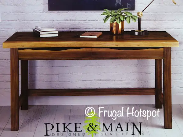 Pike & Main Live Edge Writing Desk | Costco