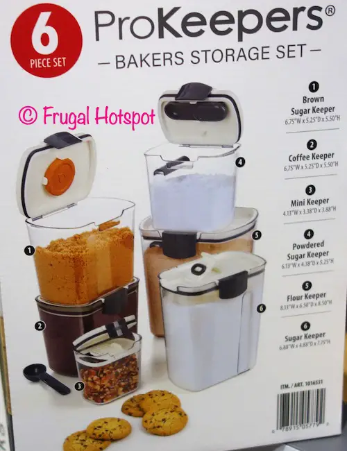 Progressive Prepworks ProKeepers 6-Piece Bakers Storage | Costco