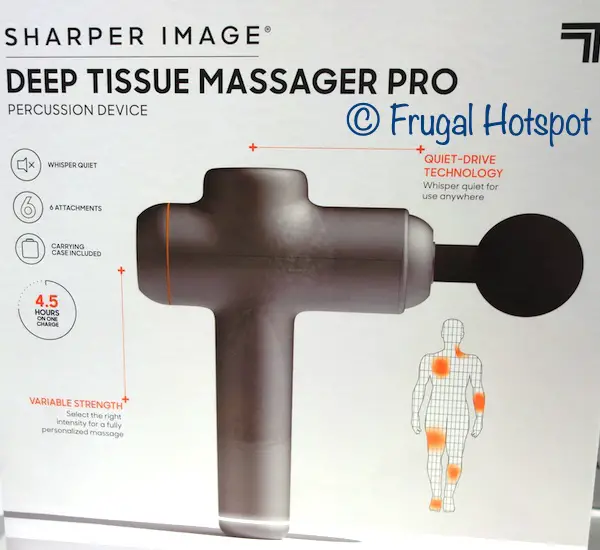 Sharper Image Deep Tissue Massager Pro Percussion Device | Costco