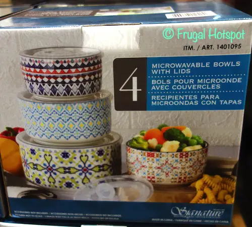 Signature Microwavable Bowls with Lids | Costco