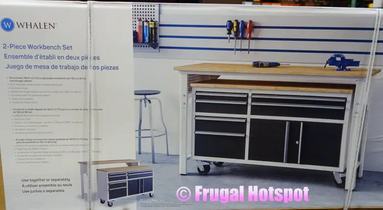 Whalen Two Piece Workbench Set Costco 1600257