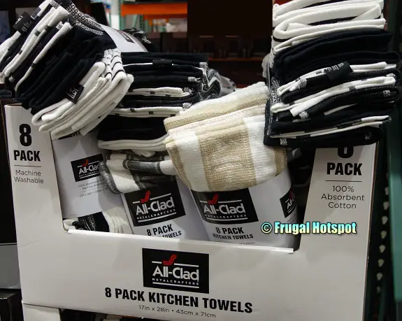 All Clad 8 Pack Kitchen Towels | Costco