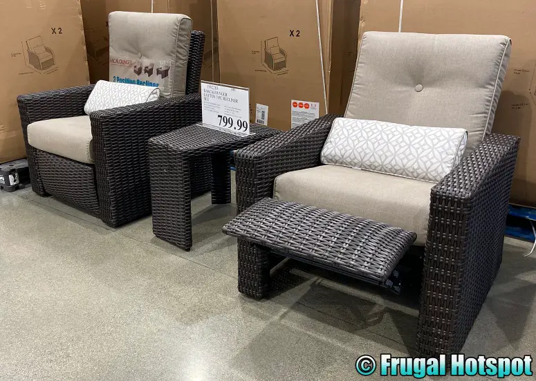 BarcaLounger Layton Recliner Set | Costco Display