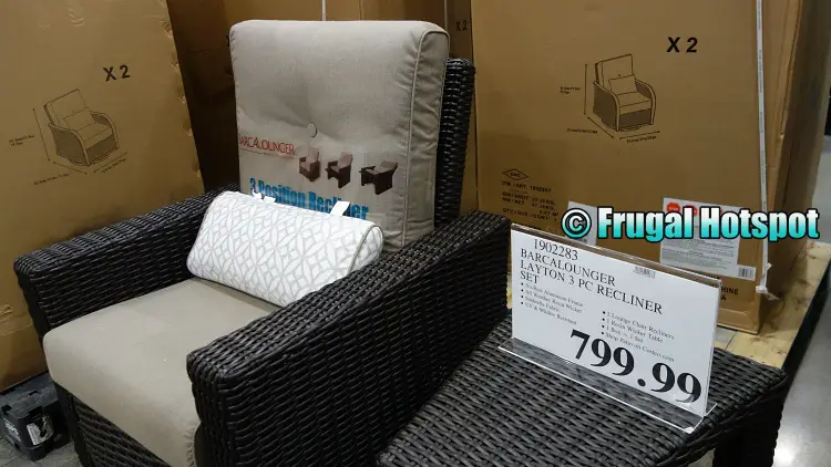 BarcaLounger Layton Recliner Set | Costco Price