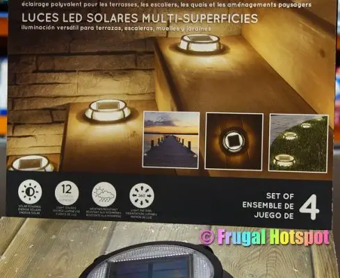 Costco Display | Sterno Home Solar LED Multi-Surface Lights