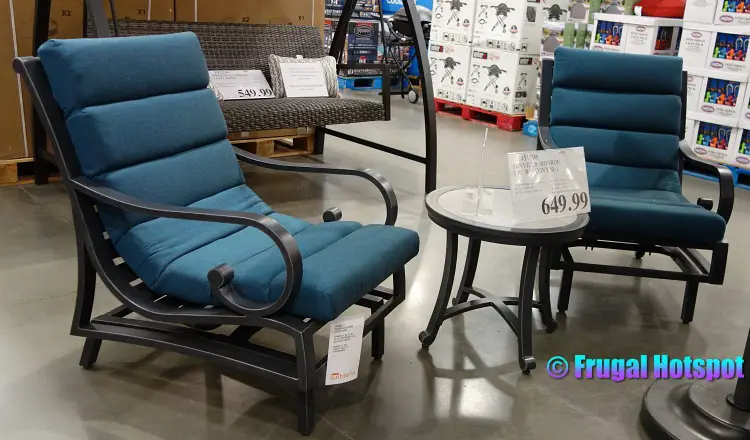 Costco Patio Set, Sunvilla Monroe 3-piece Balcony Set - Costco Fan