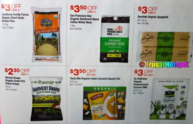 Costco Organic Coupon Book MARCH 2021 Page 3 A