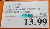 Costco Sale Price | All Clad Kitchen Towels