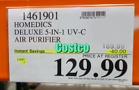 Costco Sale - HoMedics Air Purifier | Frugal Hotspot