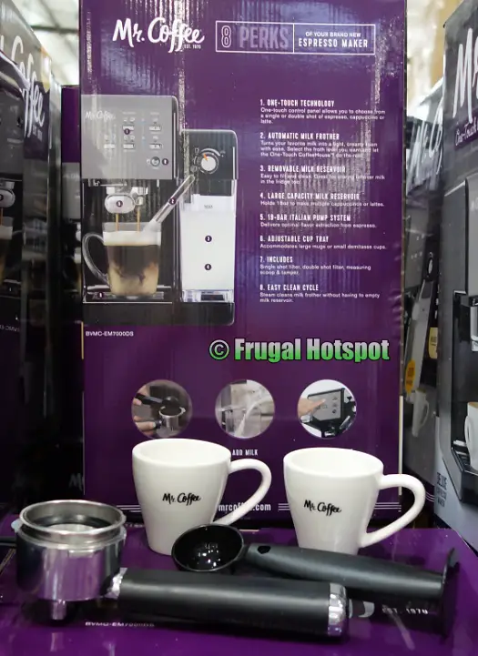 Mr. Coffee Espresso Maker ceramic espresso cups | Costco