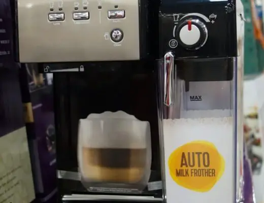 Mr. Coffee One-Touch Coffeehouse Espresso Maker | Costco Display