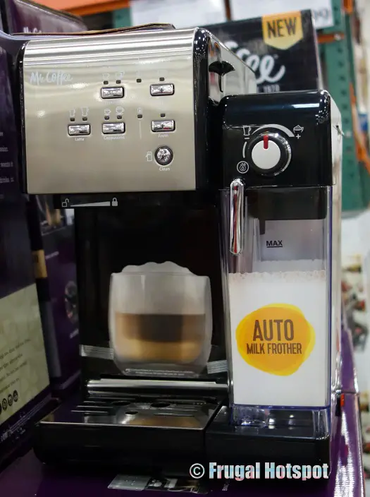 Mr. Coffee One-Touch Coffeehouse Espresso Maker | Costco Display