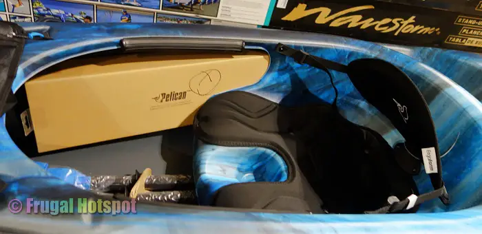 Pelican Premium Mission 100 Kayak seat | Costco Display