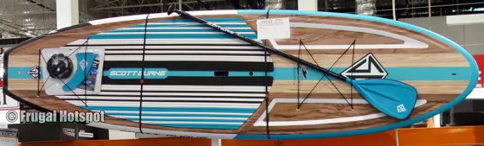 Scott Burke Composite Stand Up Paddleboard front view | Costco