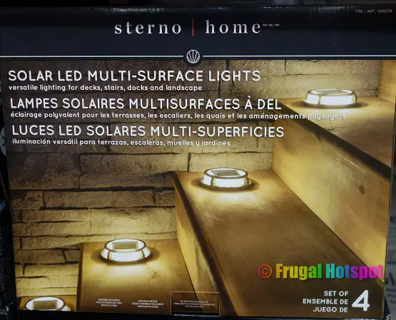 Sterno Home Solar LED Multi-Surface Lights | Costco