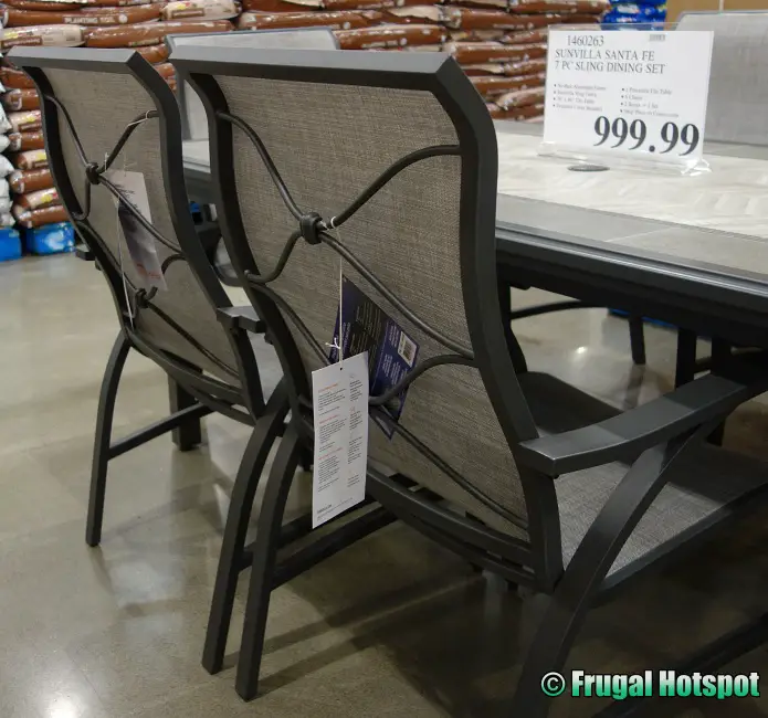 Sunvilla Santa Fe 7-Piece Sling Outdoor Dining Set Price | Costco