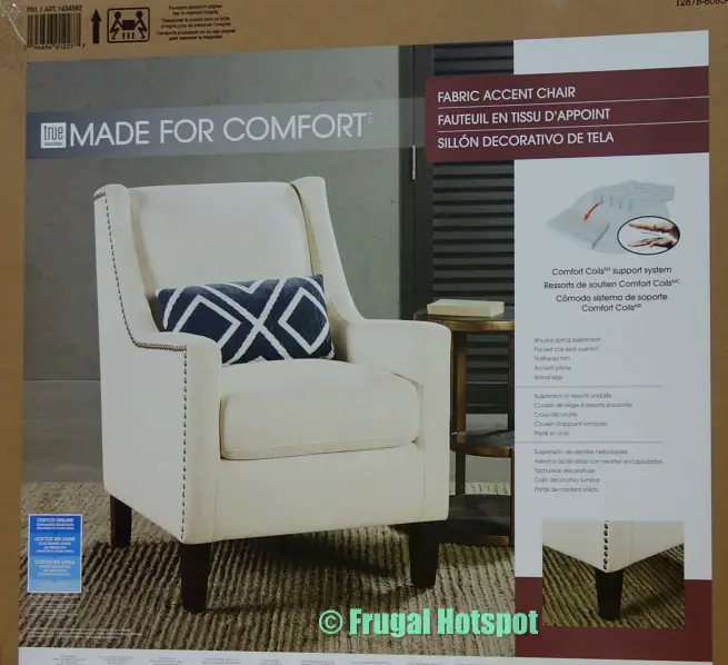 True Innovations Sophia Fabric Accent Chair | Costco