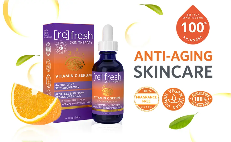 Anti Aging Skincare Refresh Skin Therapy Vitamin C Serum