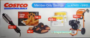 Costco APRIL 2021 Coupon Book Cover | Small Size