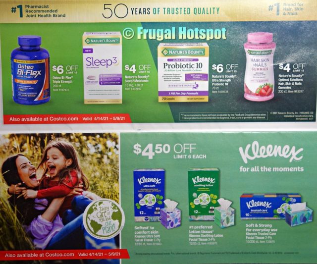Costco APRIL 2021 Coupon Book Frugal Hotspot