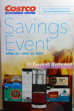 Costco Coupon Book MAY 2021 Business Center Cover