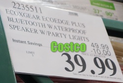 Costco Sale Price | ECOXGEAR EcoEdge+ Waterproof Speaker