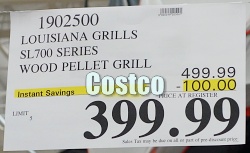 Costco Sale Price | Louisiana Grills SL700 Series Wood Pellet Grill