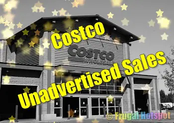 Costco Unadvertised Sales Yellow stars 350