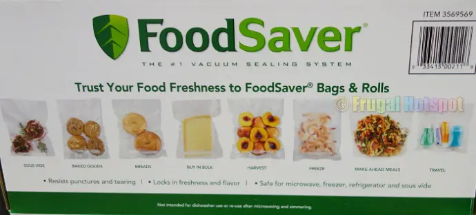 Description FoodSaver Bags and Rolls Combo Pack | Costco