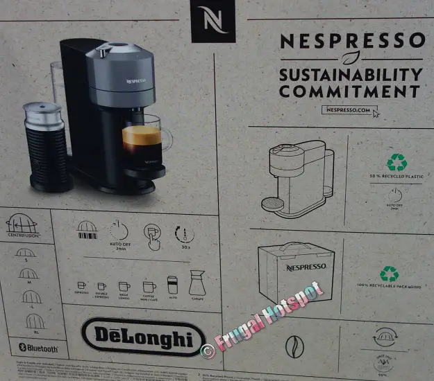 Description Nespresso Vertuo Next Espresso : Coffee Maker | Costco