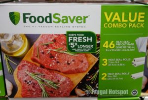 FoodSaver Bags and Rolls Combo Pack | Costco