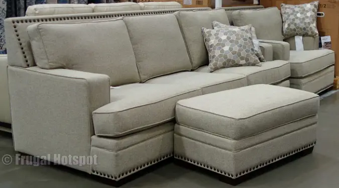 Garrison Thomasville Sofa, Chair, and Ottoman | Costco Display