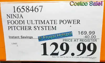 Ninja Foodi Blender System | Costco Sale Price