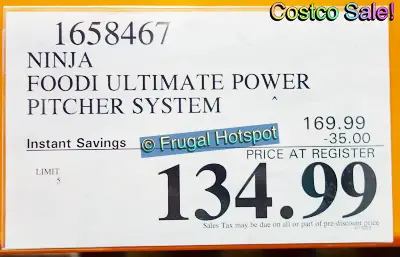 Ninja Foodi Power Blender Ultimate System | Costco Sale Price