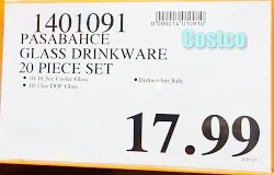 Pasabahce Glassware Costco Price