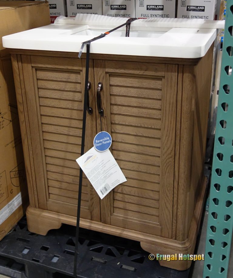 Augusta 30" Bathroom Vanity Costco Sale Frugal Hotspot