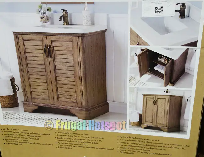 Augusta 30 Bathroom Vanity by Northridge Home | Costco