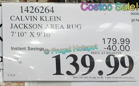 Calvin Klein Jackson Area Rug | Costco Sale Price