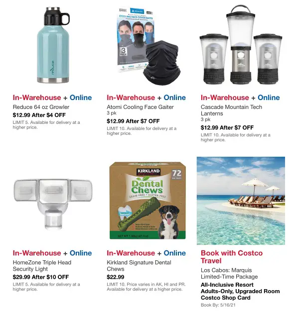 Costco HOT BUYS Sale MAY 2021 p6