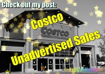 Costco Unadvertised Sales Yellow stars 350 | Check Out My Post