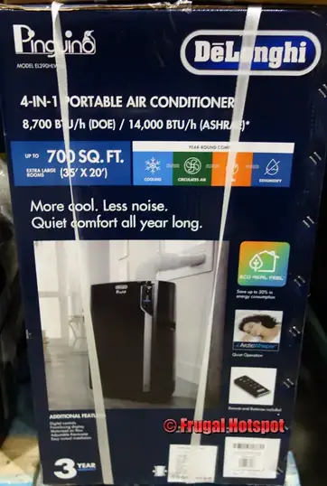 Costco Sale Delonghi Pinguino Portable Air Conditioner Frugal Hotspot