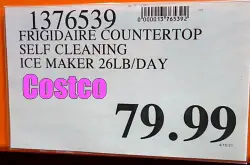 Frigidaire Ice Maker | Costco Price