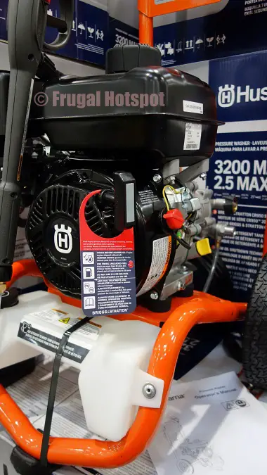 Husqvarna 3200 PSI Gas Powered Pressure Washer | Costco Display 3