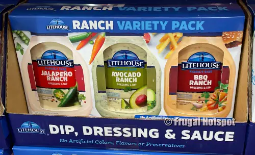 Litehouse Jalapeno Ranch | Avocado Ranch | BBQ Ranch at Costco