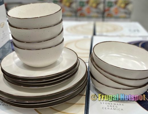 Mikasa Julianna Stoneware Dinnerware cream | Costco Display