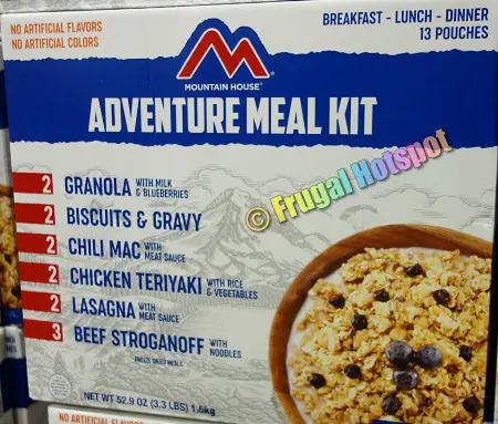 Mt House Adventure Meal Kit | Costco