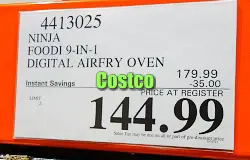 Ninja Foodi 9 in 1 Airfry Oven | Costco Sale Price